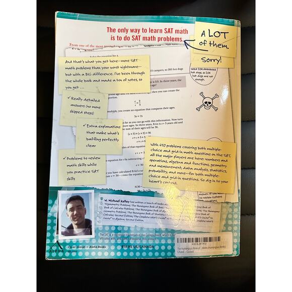 The Humongous Book of SAT Math Problems - Picture 3 of 3